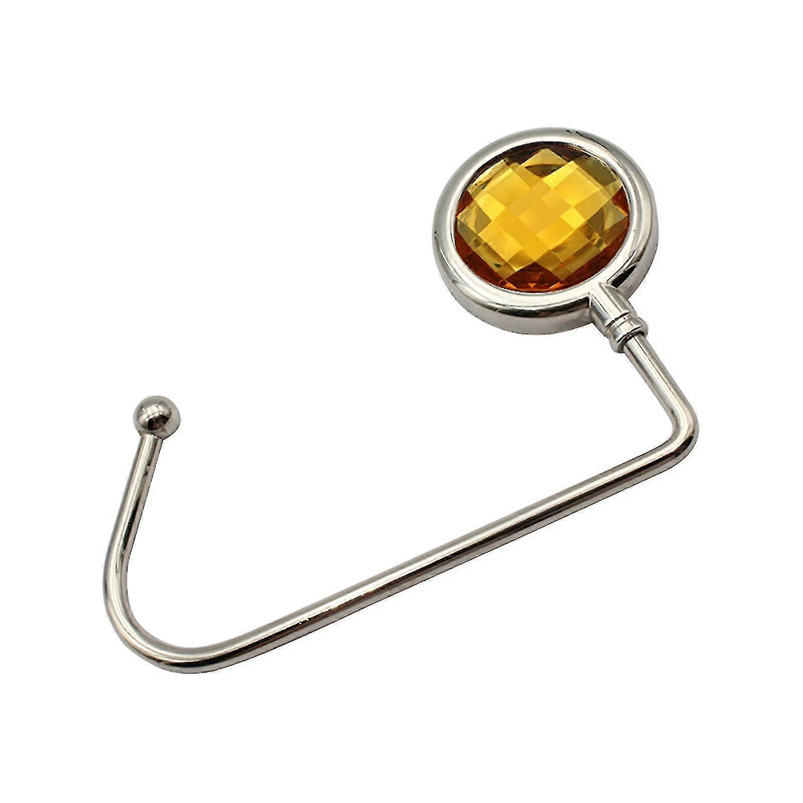 Handbag Hanger Strong Load-bearing Anti-slip Back Zinc Alloy Daily Storage Table Hook For Home