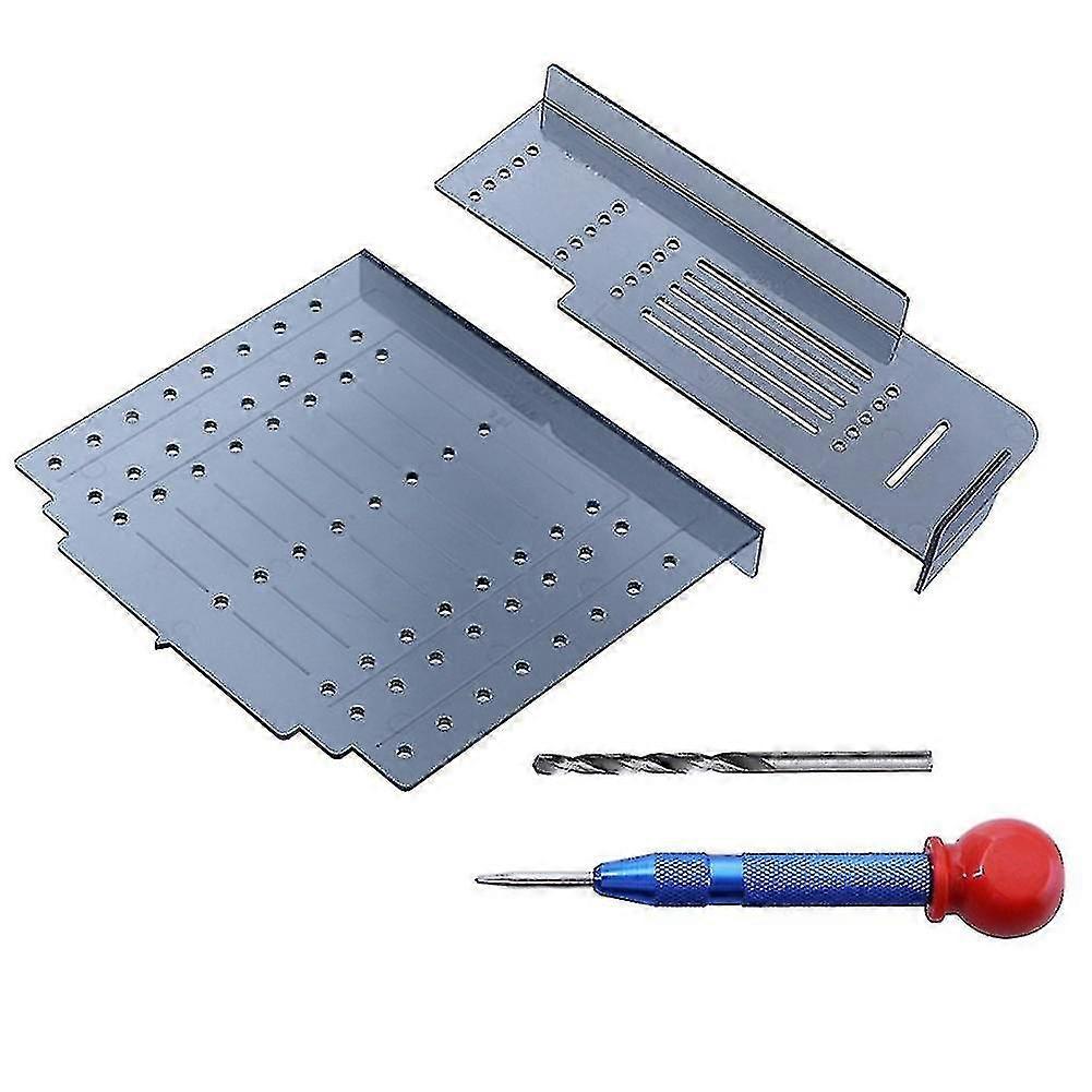 Cabinet Hardware Template, For Handles And Pulls With Center Punch