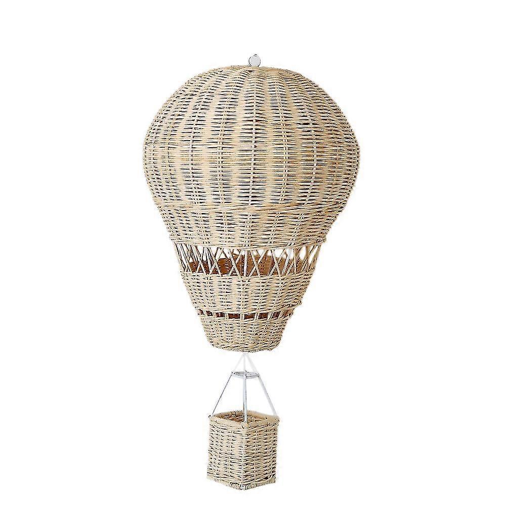 Rattan Tessuto A Mano Mongolfiera Camera Dei Bambini Bohémien Nursery Decorazione Foto Props