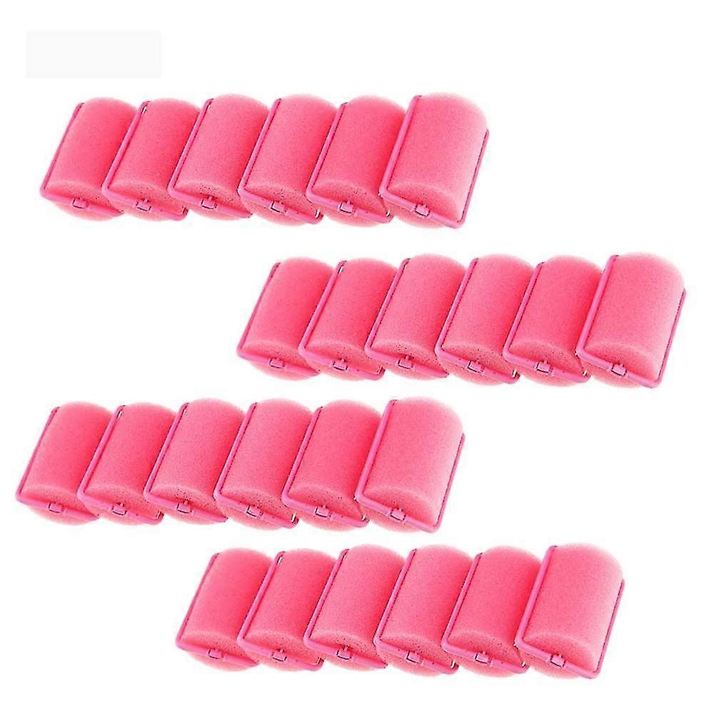 12 oder 24 Stück Schwamm-Lockenwickler Schaum Styling Wave Curler