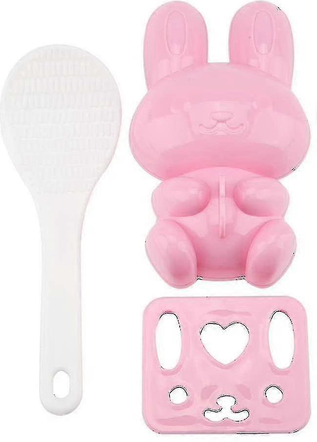 Food-grade Pp Rabbit Model Sushi Rice Mold Diy Handicraft Onigiri Make Tool