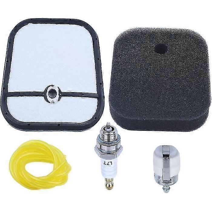 Prebu Air Fuel Filter Hose Spark Plug Kit