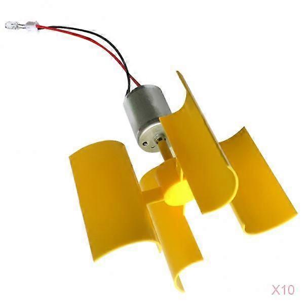 Mini Wind Generator Miniature Wind Turbine Model Set Kit Teaching Tool