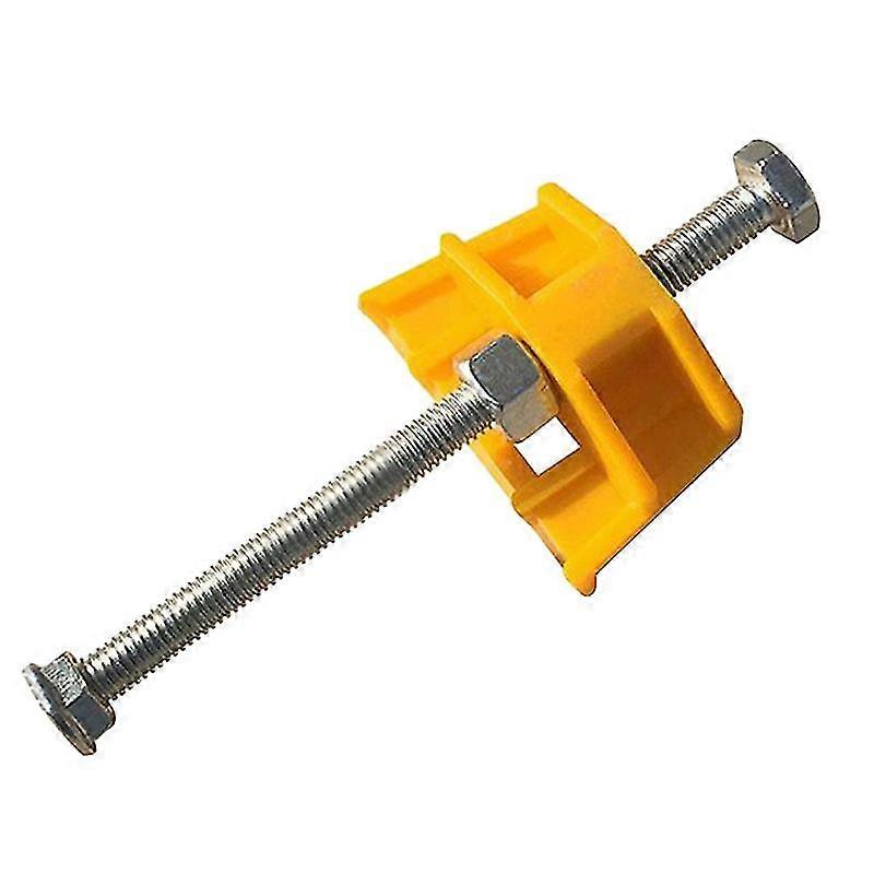 Manual Locator Wall Tiles Adjuster, Height Adjustment Locator Level (10 Pieces, Yellow) cy