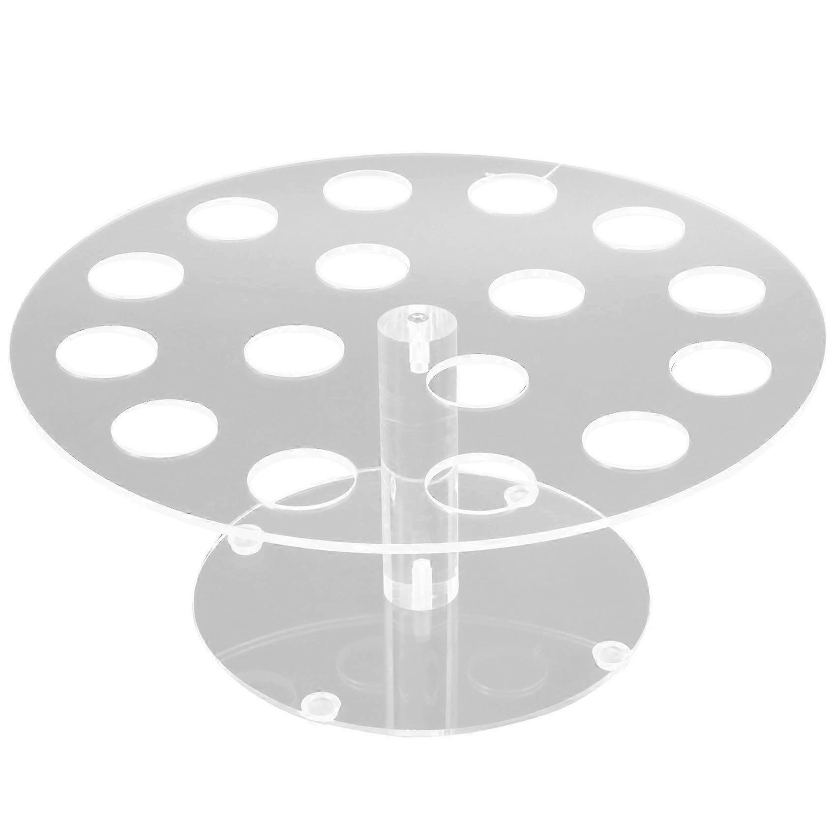 16 Holder Acrylic Ice Cream Cone/ Sushi Hand roll Stand Transparent