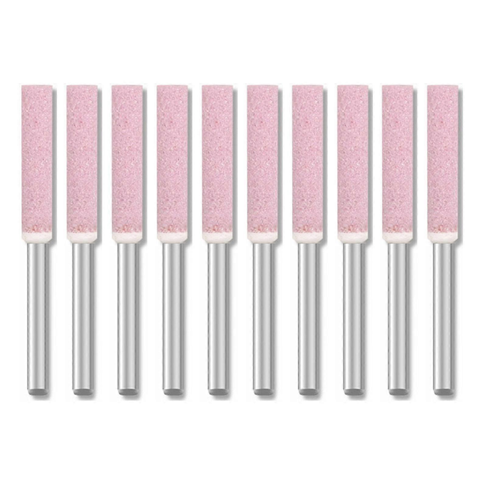10pcs Chainsaw Sharpener Stone File Tool (4.0mm)
