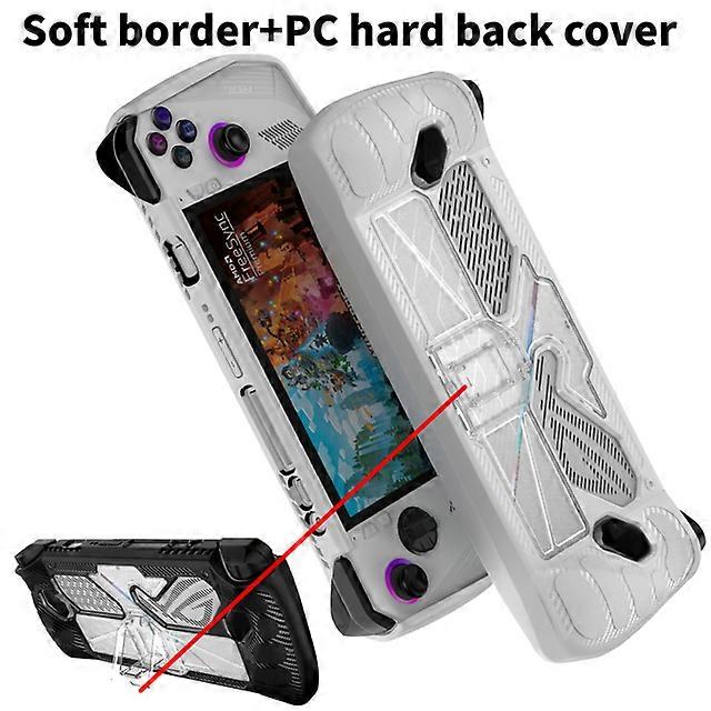 For ASUS ROG Ally Case Game Console Case Soft Silicone Protective Cover Anti-Scratch Protector Shell Sleeve Game Accessories