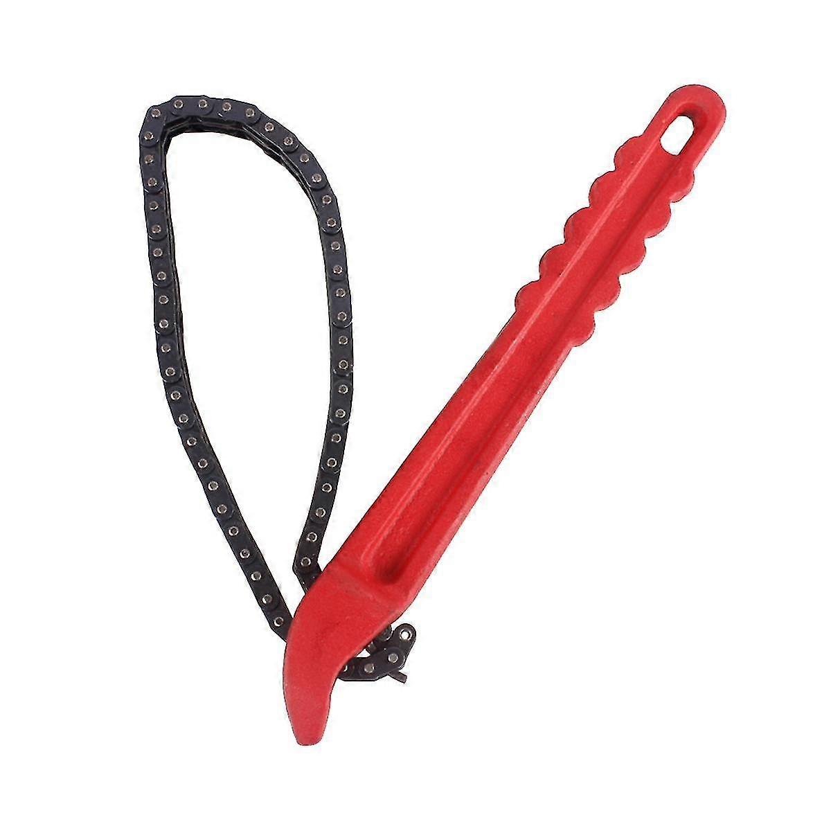 Chain Pipe Pliers Water Pipe Chain Wrench Water Heating Pipe Fittings Wrench Machine Filter Spanner