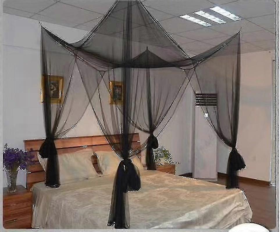 Mosquito Net For Double Bed, White, 210 X 190 X 240 Cm