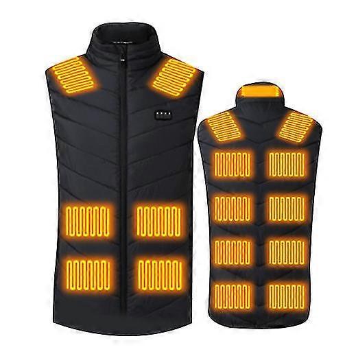 Gilet riscaldato Gilet riscaldante elettrico 3 livelli di temperatura Giacca riscaldante
