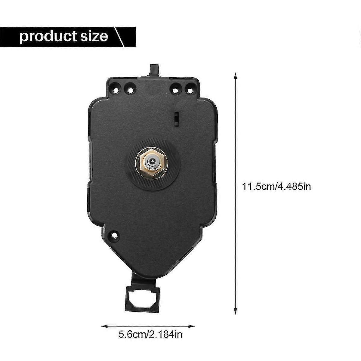 2pcs Diy Quartz Mechanism Movement Kit Wall Clock Motor Repair Parts Replacement Home Quartz Clock