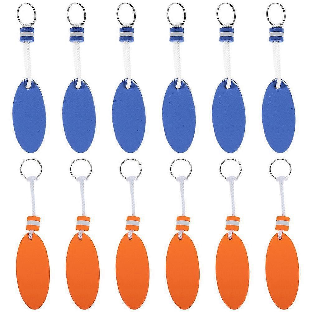 12pcs Floating Key Chains Surfboard Keychains Floating Keychains Keys Pendants