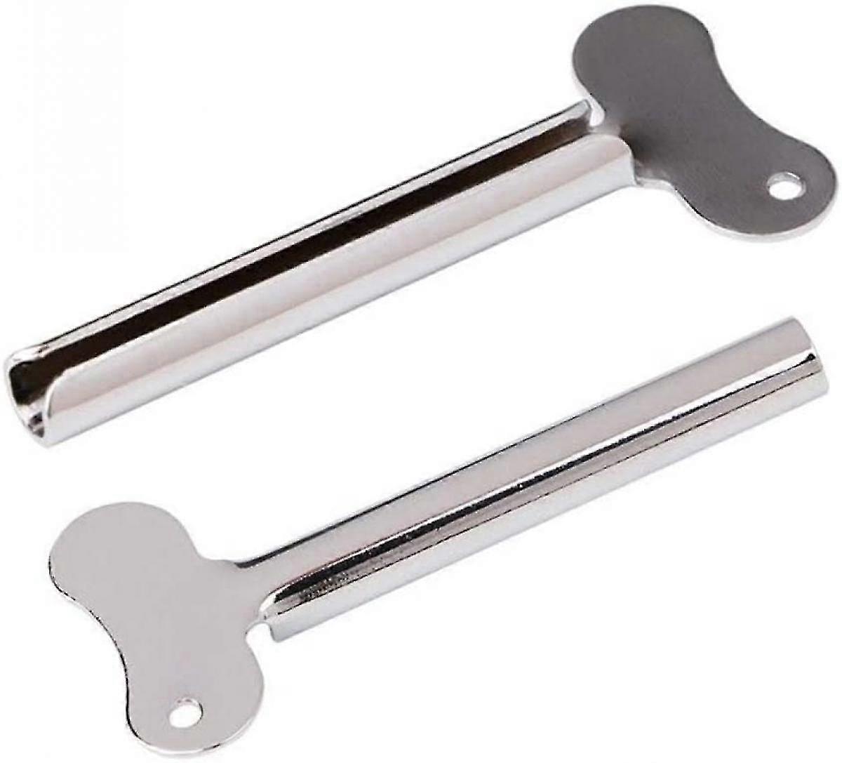 5 Pieces Metal Tube Roller, Toothpaste Tube Squeezer Roll-up Key Dispenser, Paint Squeezing Little Gadget Tool