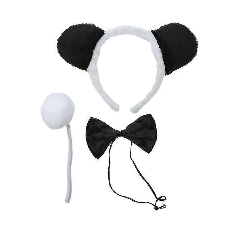 3pcs Fun Panda Tail