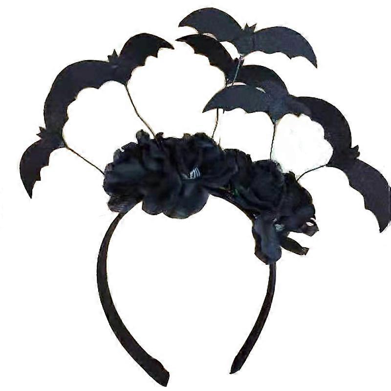 Halloween Black Bat Headband - Costume Accessory