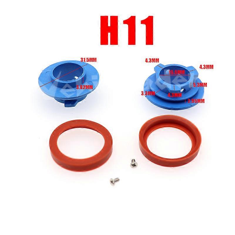 2pcs Car LED Headlight Lamp Bulb Base Adapter Sockets Retainer Holder 880 / 9006-HB4 / 9005-HB3 / H11 / H7 / H4-HB2 / H3 / H1