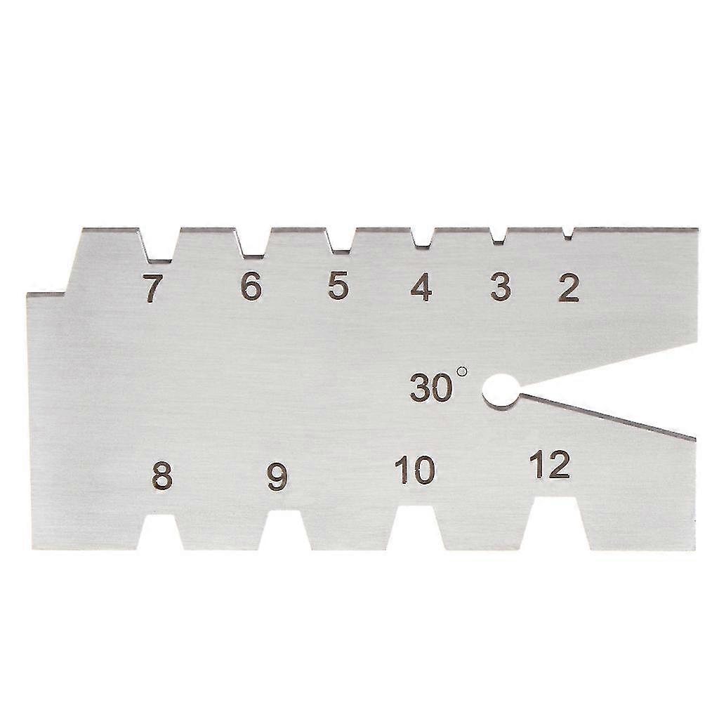 30 Thread Pitch Gauges High Accuracy Grinding Measuring Tool For Woodworking