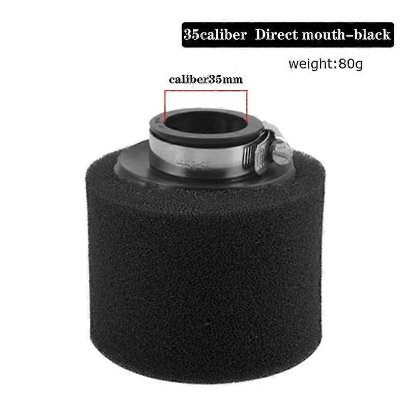 35mm 38mm 42mm 45mm 48mm 50mm stright and Bend Elbow Neck Foam Air Filter Sponge Cleaner Moped Scooter Dirt Pit Bike cycle
