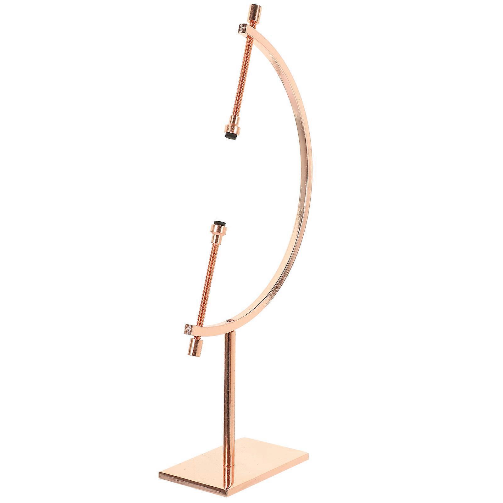 Metal Sphere Holder Adjustable Caliper Crystal Ball Stand Display Stand for Mineral Crystal Stone Crystal Ball