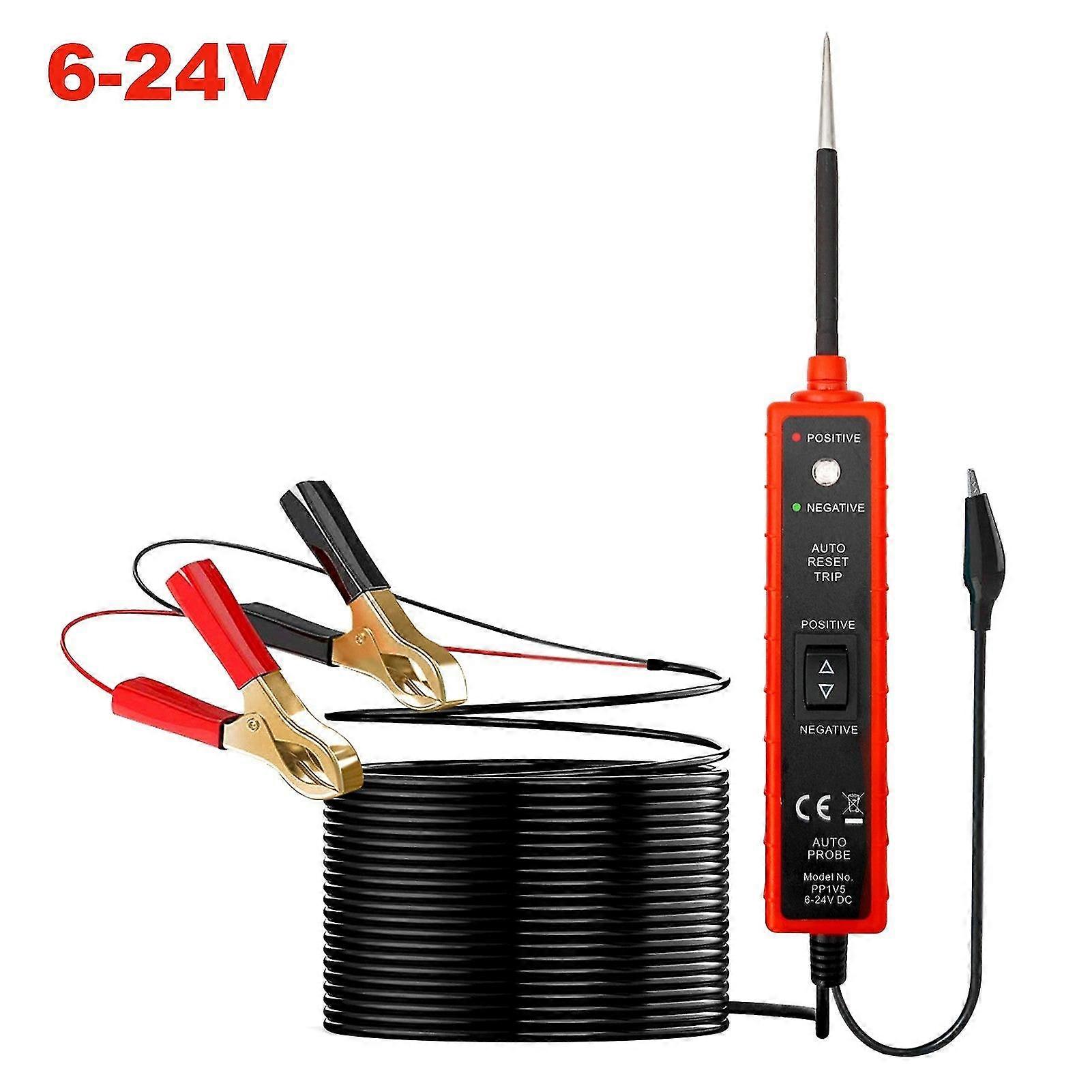 Circuit Tester Automotive Electric Circuit Tester Car Electrical System Tester 6-24V Dc Automotive Multi-Function Drive Test Pen
