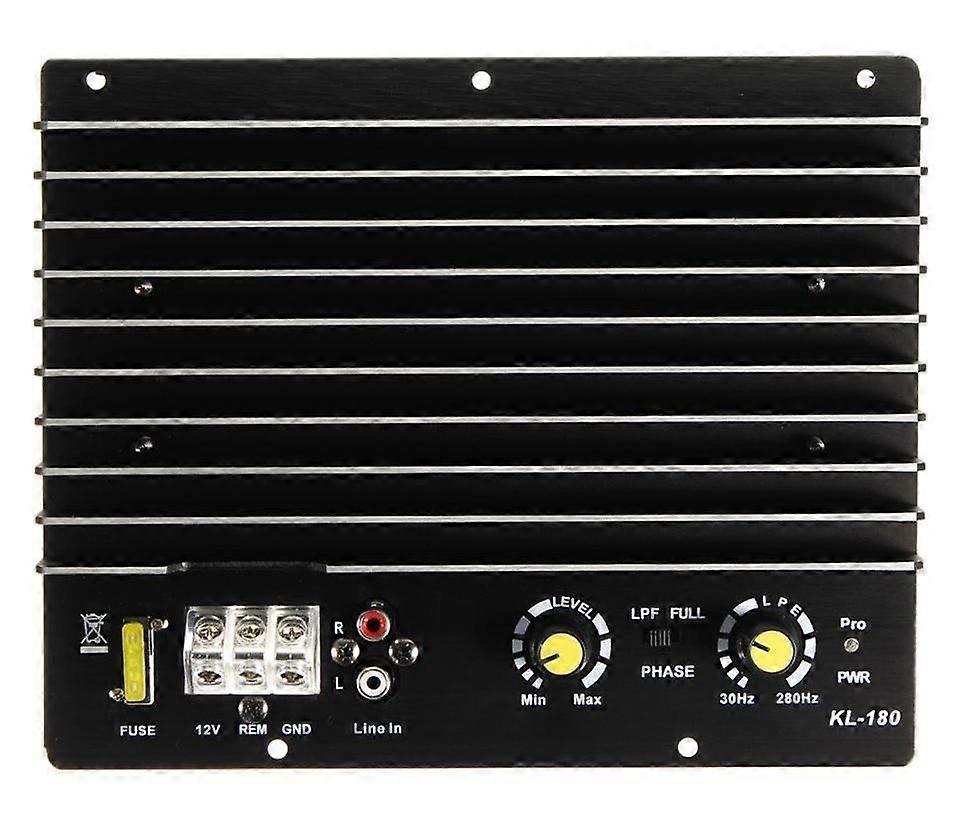 200 واط 12 فولت HiFi عالية مضخم الصوت المجلس أحادي أمبير الطاقة سيارة مشغل الصوت