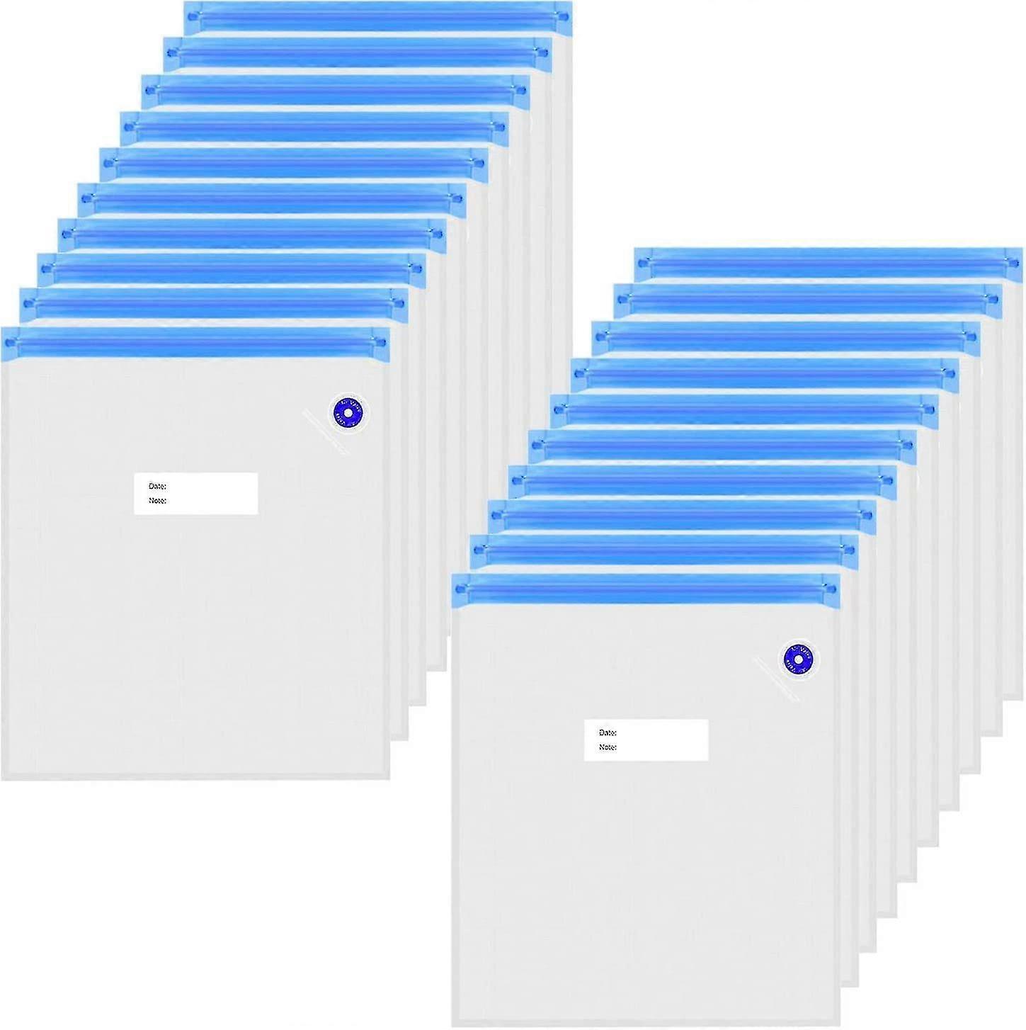 20pcs 3d Printer Moisture-proof Storage Bag,for Pla Abs Store(30x34cm)