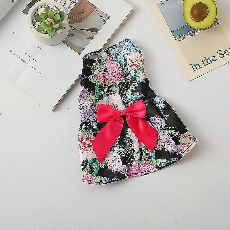 Pet Clothes Spring And Summer Thin Skirt Cat Teddy Bichon Puppy