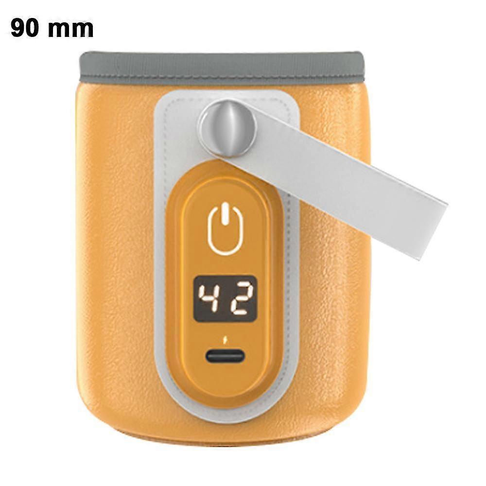 USB المحمولة زجاجة أكثر دفئا لحليب الثدي الطفل، تهمة سريعة وتسخين دقيق للسيارة والسفر زجاجة أكثر دفئا، التلقائي زجاجة العزل أكثر دفئا