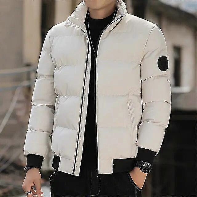 Chaqueta acolchada de algodón para hombre 2023 Tendencia de