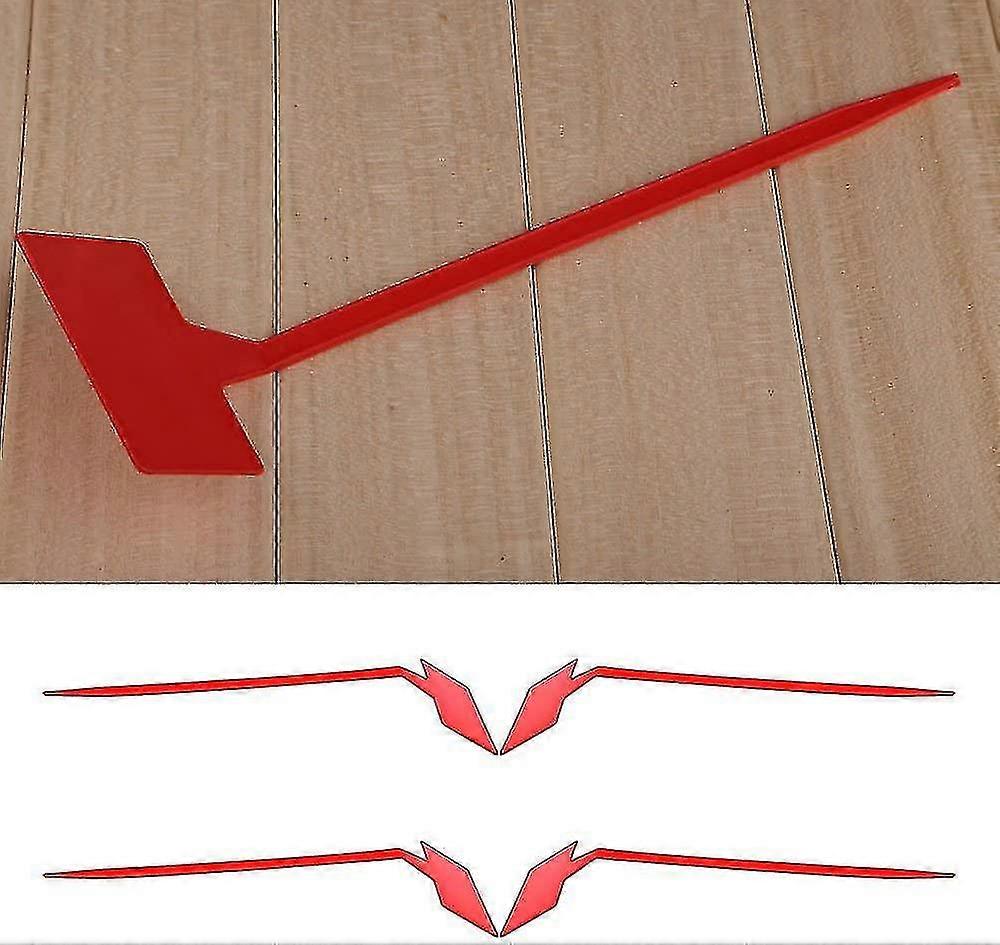 50pcs Red Plastic T Shaped Plant Tags