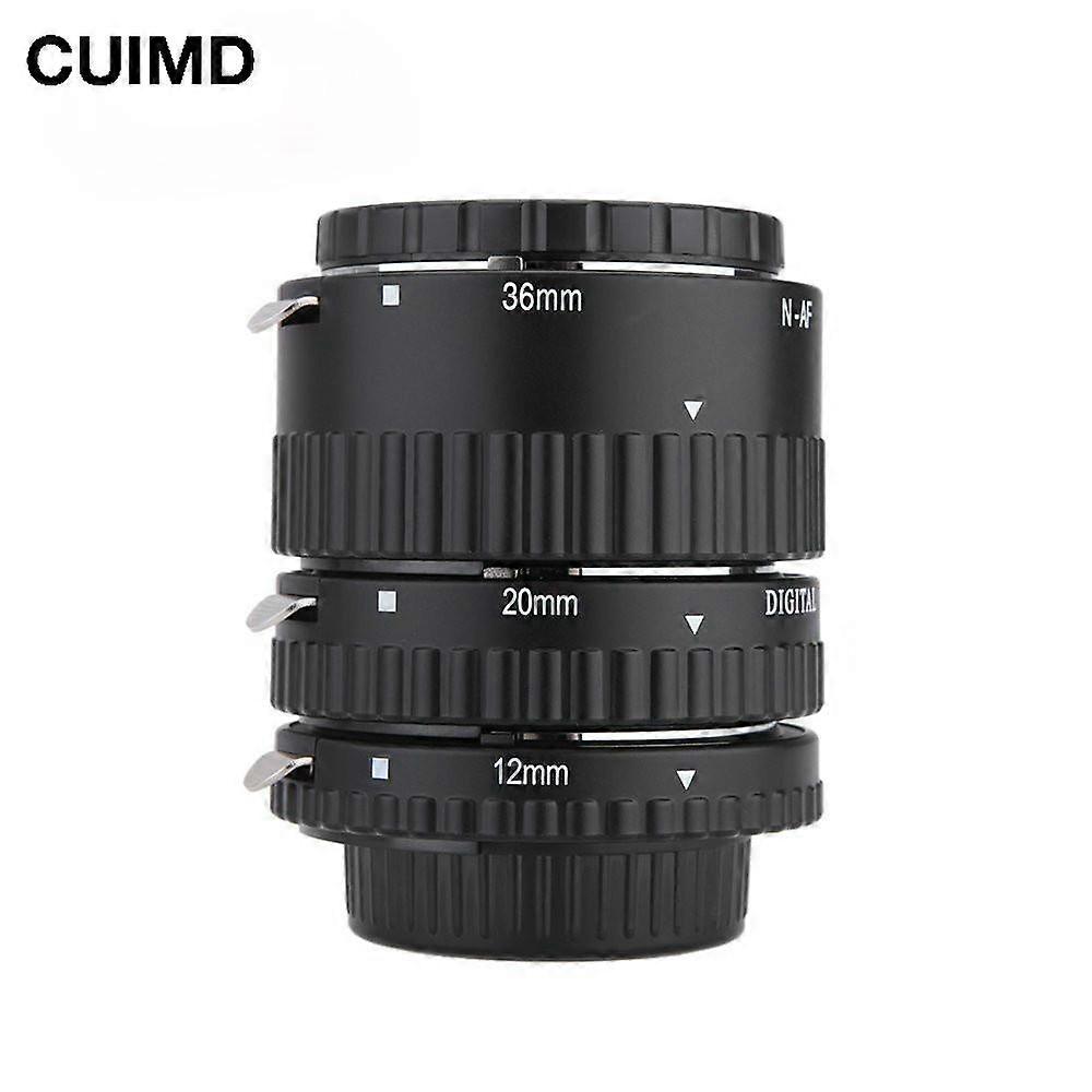 MK-N-AF1 Otomatik Odaklama Makro Uzatma Tüpü Halkası Nikon D7100 D7000 D5100 D5300 D3100 D800 D600 D300s D300 D90 D80 mk n af1 b