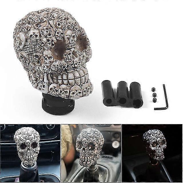 Skull Gear Shift Knob Car Manual Shift Lever Shift Lever Auto Parts Decorative Knob Shift Knob