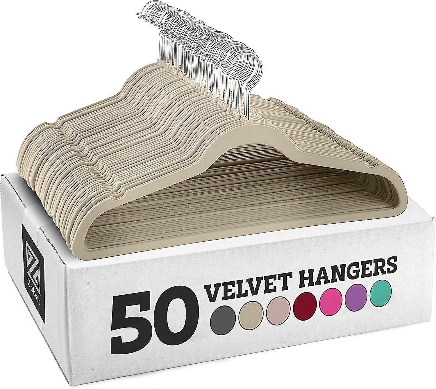Cintres en velours 50 Pack