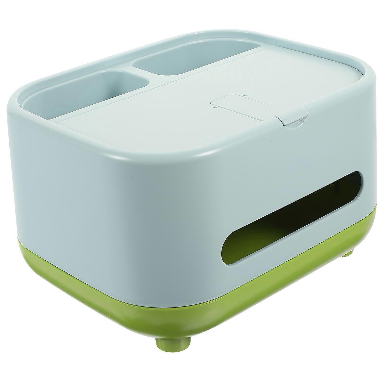 Tissue Box Cover Desktop Tissue Box Multi-functional Tissue Box Living Room Tissue Container