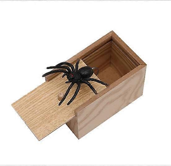 The whole toy prank spider box
