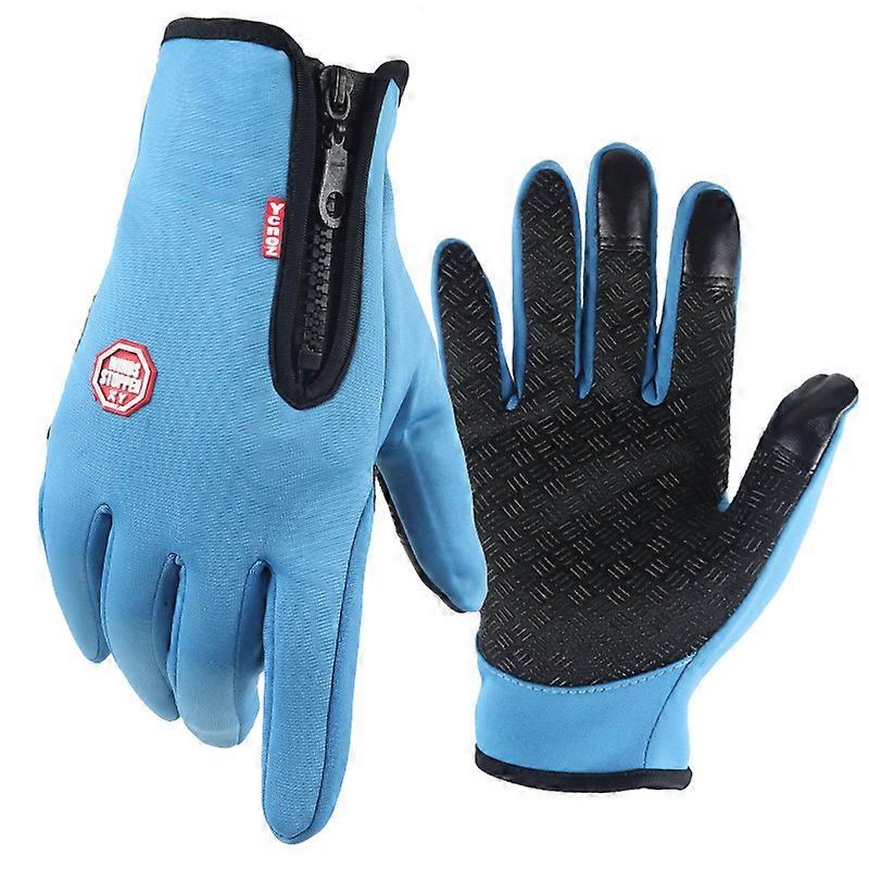 Hot Winter Gloves For Men Women Touchscreen Warm Outdoor Cycling Driving Motorcycle Cold Gloves Windproof Non-Slip Womens Gloves