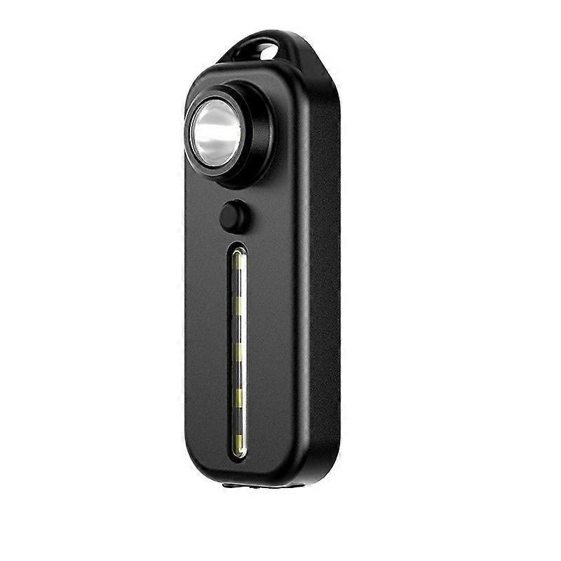 LED Red Blue Shoulder Light with Clip USB Charging Flashing Warning Safety Flashlight Torch Bike Warn Light