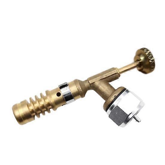 MAPP Flame Control Switch Gas Welding Torch Stable Welding Tools Threaded Mouth Self-igniting Gas Torch for High Temperature Heating