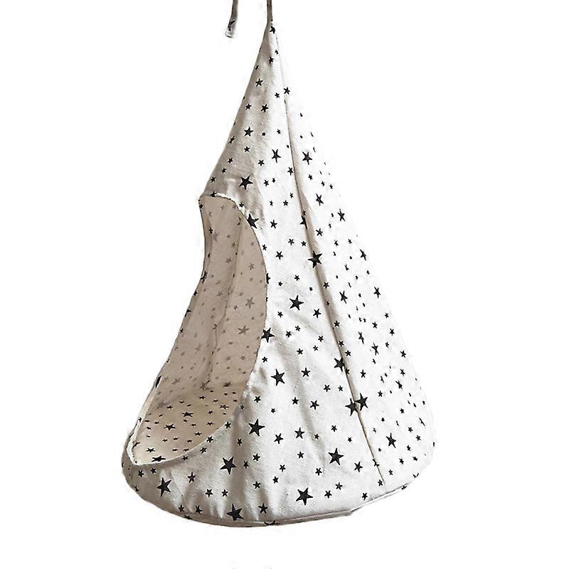 Pet Hammock Multipurpose Large Space Soft Comfortable Innovative Cute Cat Hammock for Indoor White Star S