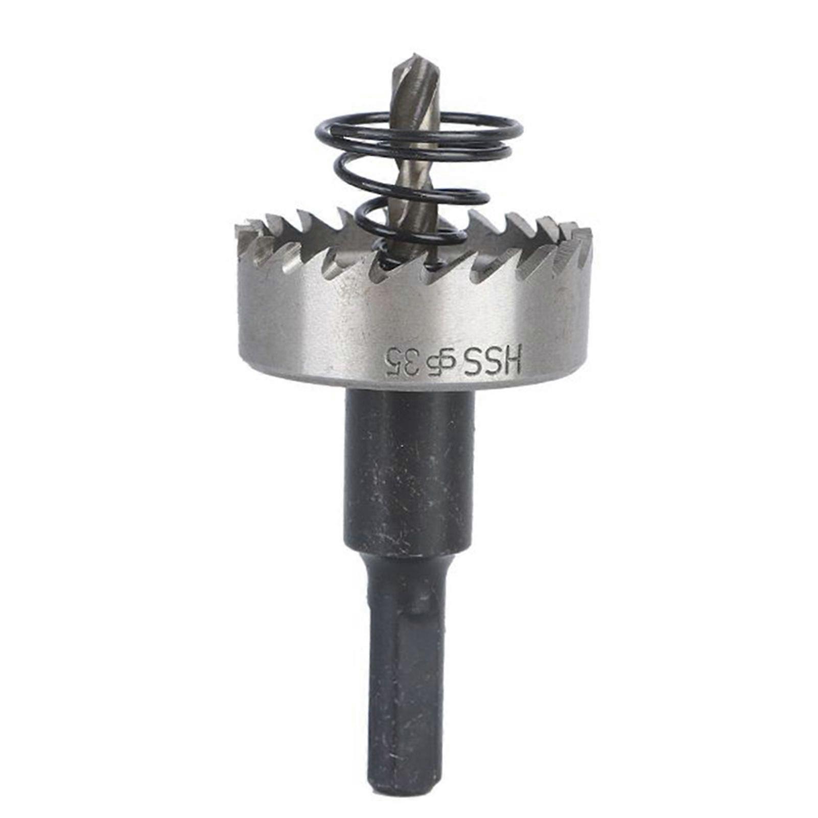 30mm HSS-Hole Saw Cutter High Speed Steel Cutting Drill Bit Power Tool Accessories for Metal Alloy Wood