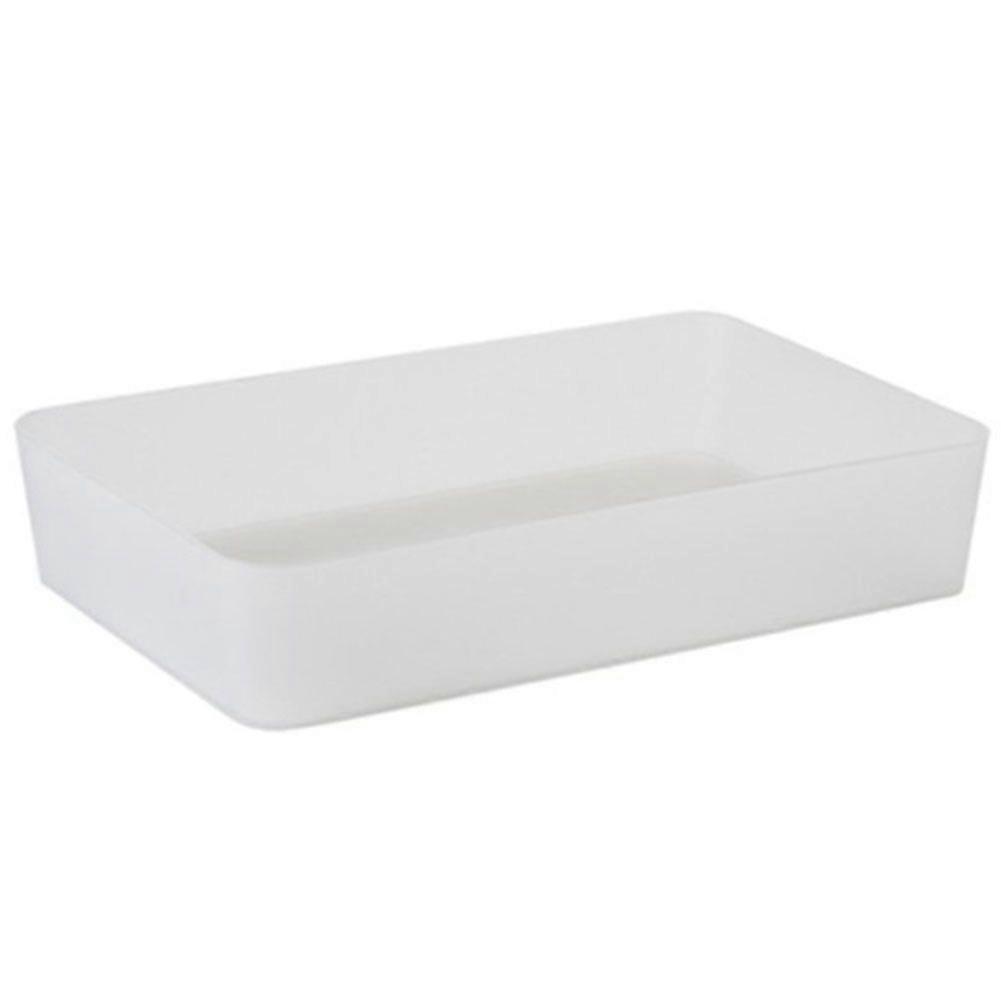 Multifunction Storage Box Organizer Lightweight Storage Basket for Home Dormitory (Square)