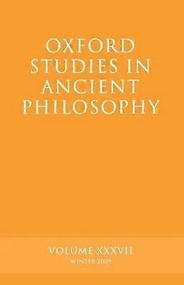 Oxford Studies in Ancient Philosophy