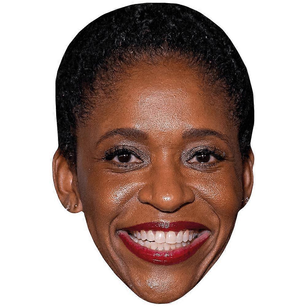 Merrin Dungey (Smile) Celebrity Mask, Flat Card Face