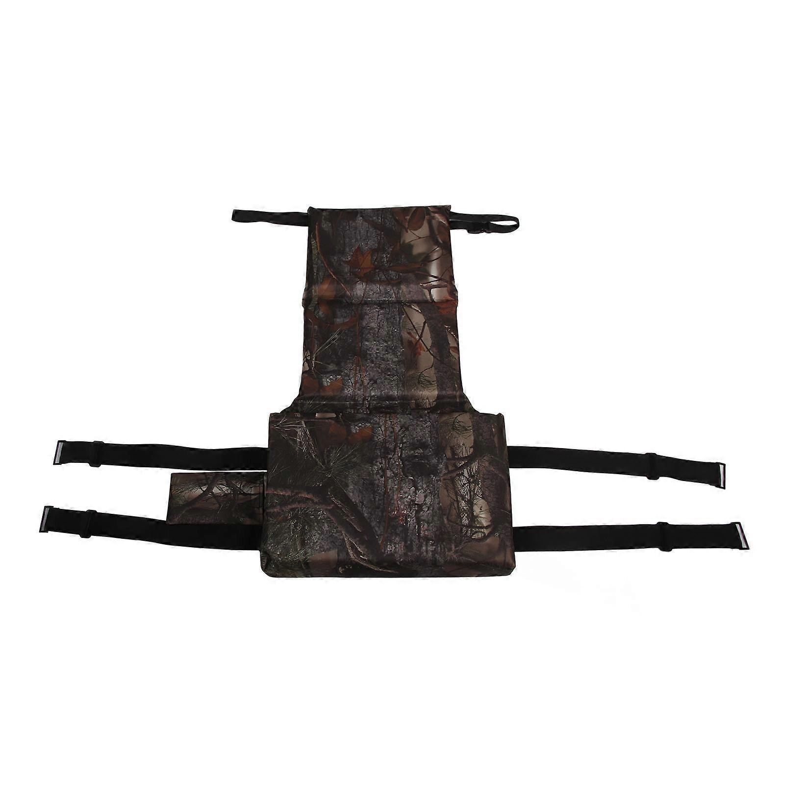 Tree Stand Seating Oxford Cloth Thick Sponge Foldable Size Adjustable Hunting Tree Chair Camouflage Tree Pattern