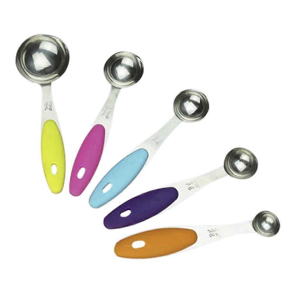 Classic Cuisine Measuring Spoons Set, Normal,Stainless Steel Measuring Cups, Kitchen Tools with Easy to Read Markings for Measuring Dry or Liquid Ingr