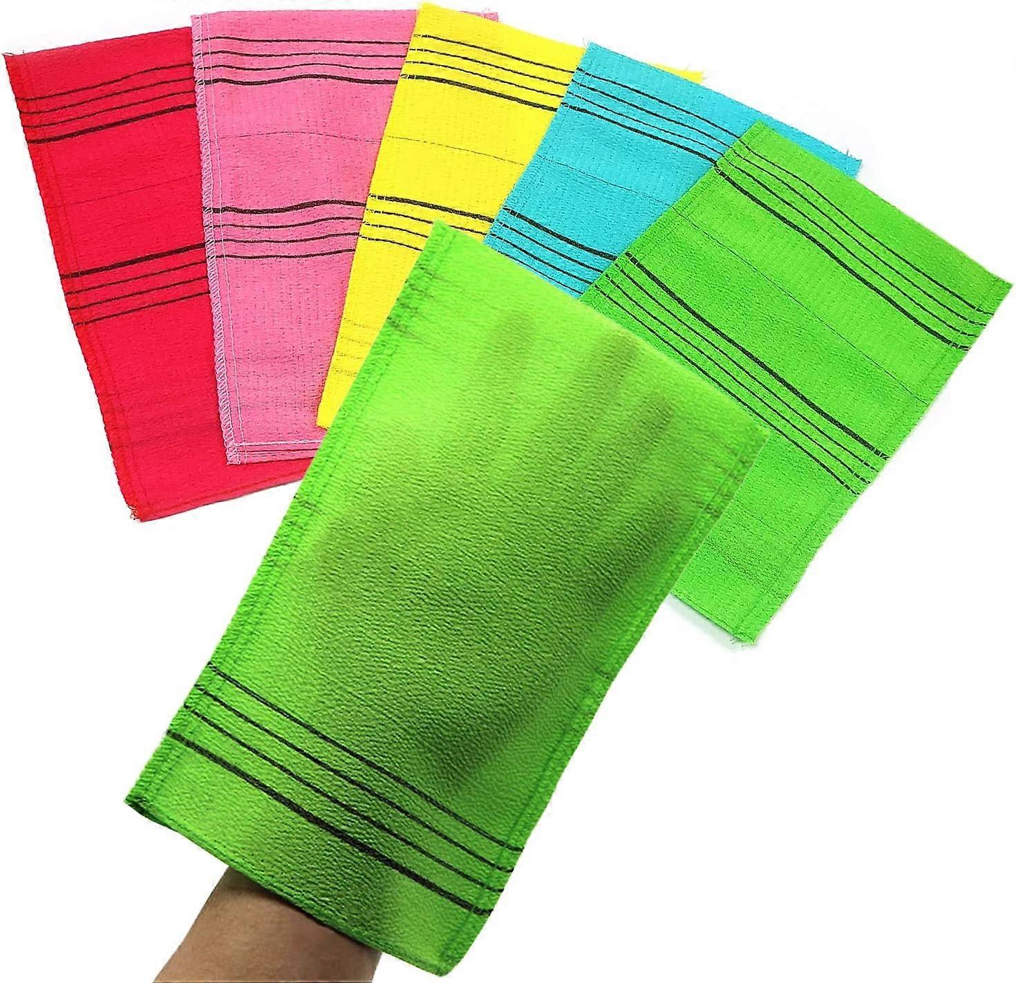 Peeling-Handschuhe, Peeling-Handtuch