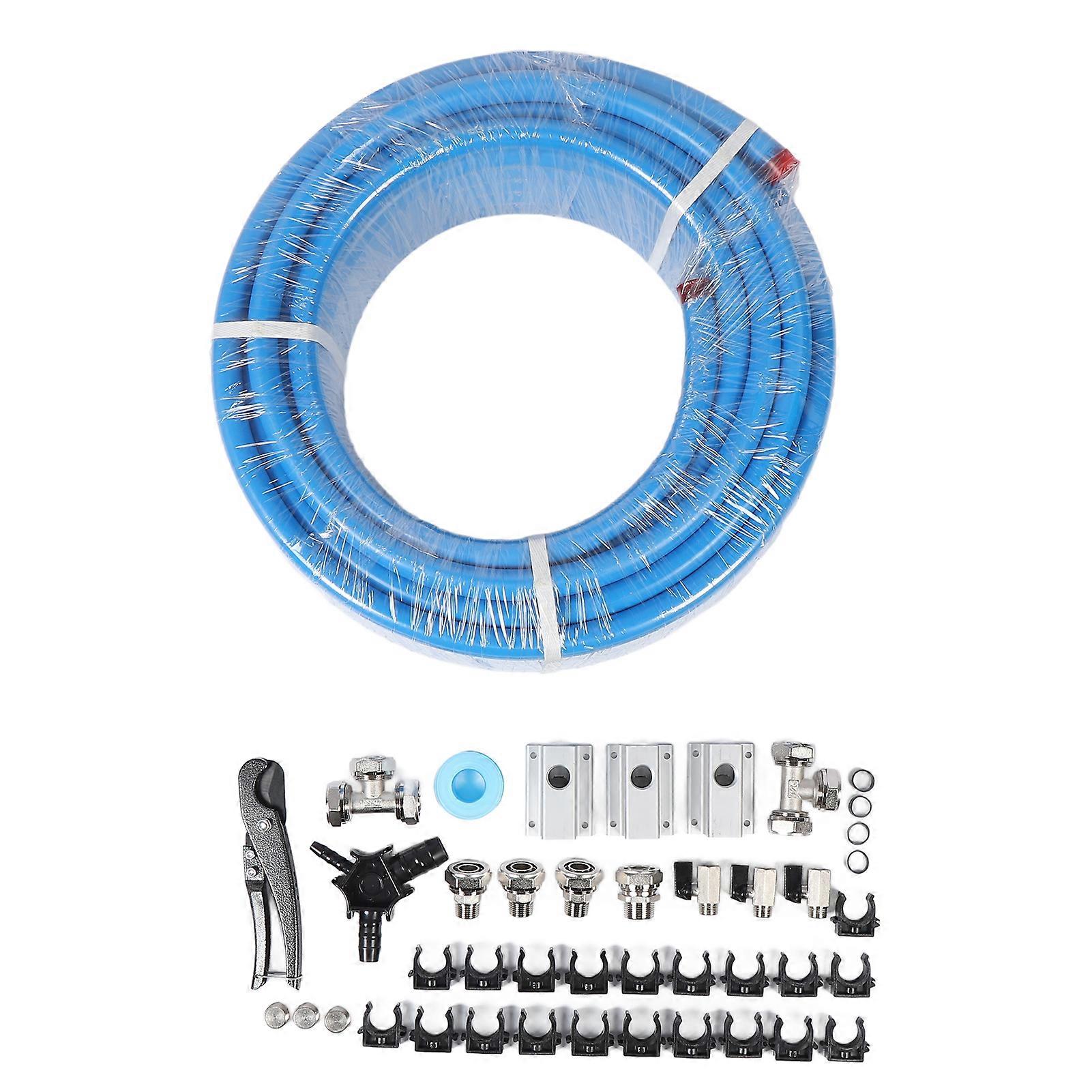 Master Kit til trykluftrørsystem: M7500 200PSI Shop Air Line Kit