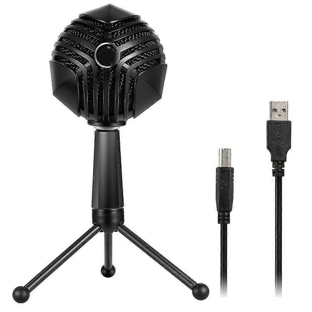 Usb Microphone For Recording, Streaming, Podcasting, Gaming On Pc Microphone