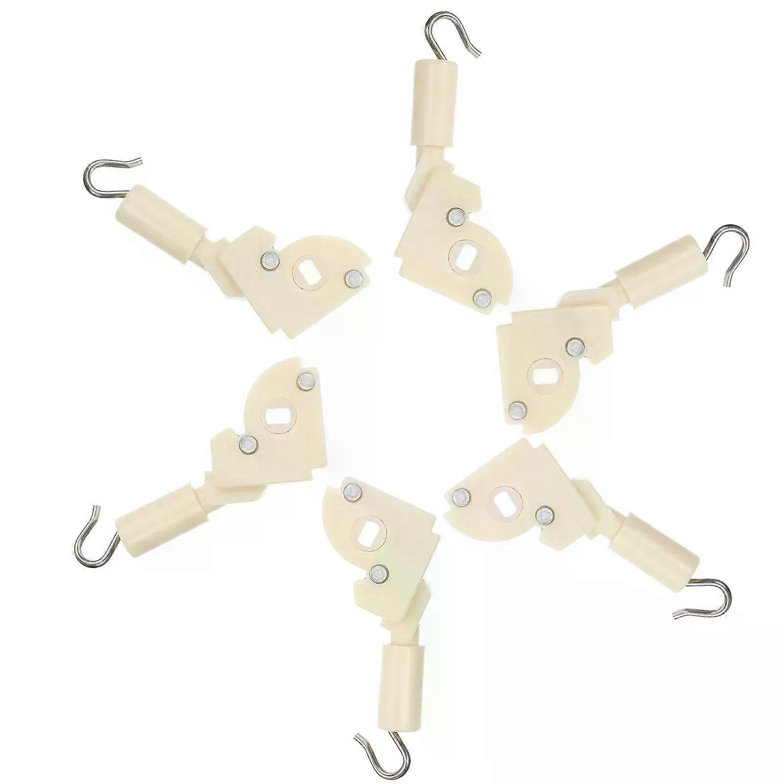 6 Pcs Horizontal Blind Parts Profile Wand Curtain Dimmer Venetian Vertical Replacement