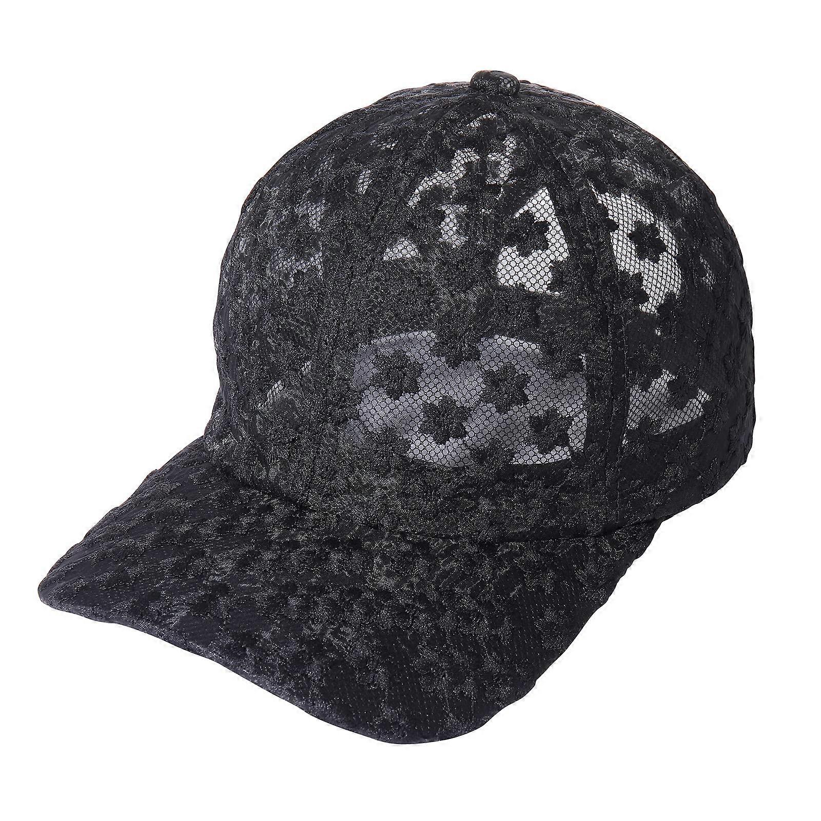 Floral Embroidered Baseball Cap Sun Hat With Adjustable Size Casual Style